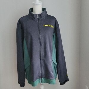 NIKE University Of Oregon Ducks UO Full Zip Jacket Sweater